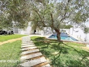 Location villa narjes hammamet nord Tunisie