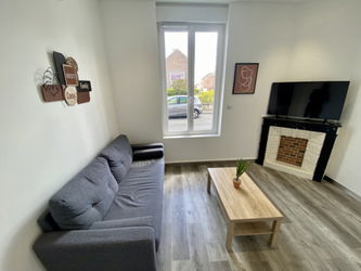 Annonce Location T2 meublé CLIM garage cave RDC Amiens Somme