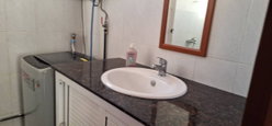 Douche et machine à laver