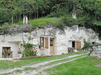 Location gite trodlodytique Montrichard Val Cher Loir et Cher