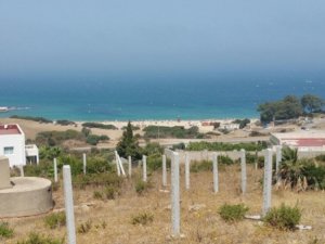 Vente Terrain pour villa vue mer Tanger Maroc