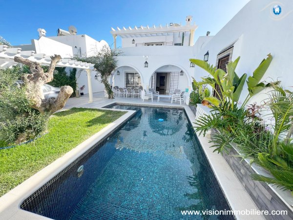 Location vacances Vacances villa joie vivre S+4 Hammamet Tunisie