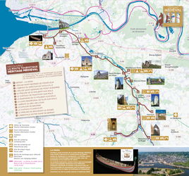 Route et itinéraire Héritage Médiéval