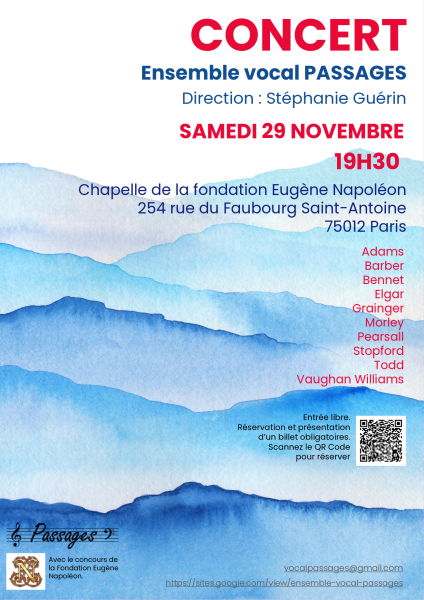Affiche concert Passages FEN