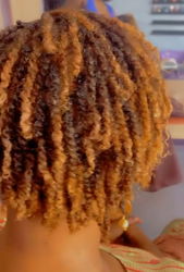 Twist avec mèche naturel
