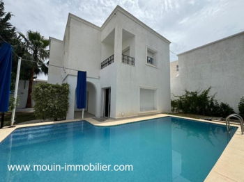 Annonce location VILLA CHICHKHAN 2 Hammamet Yasmine Tunisie