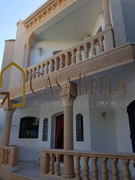 Vente 1 villa 2 appartement Hammam Sousse Tunisie