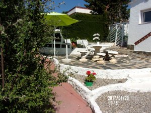 Location rare belle villa face baie roses 400 mc terrain clos Espagne
