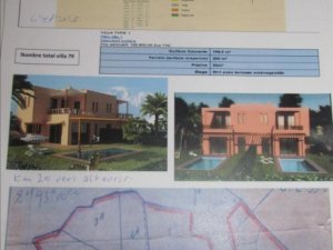 vente 2 terrain titrés surla Rte Ouarzazate Marrakech Maroc