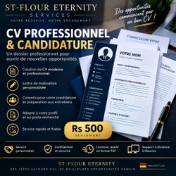 ST-FLOUR ETERNITY CV professionnel & Candidature