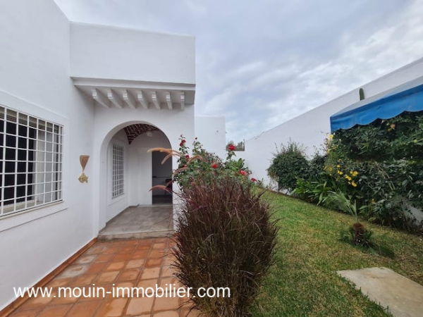 Villa S+3 de plein pieds à louer à Hammamet
