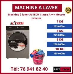 MACHINE A LAVER ASTECH & SMART TECHNOLOGY A VENDRE