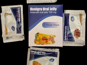 Henigra Oral Jelly 100mg aphrodisiaque Pack d’une semaine