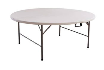 Table ronde pliable