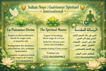 Sultan nour guérisseur à distance.