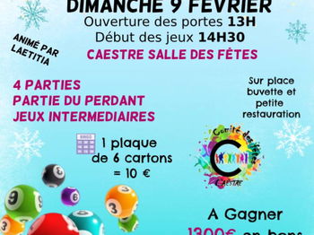 Loto comité des fêtes Caestre