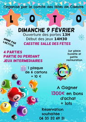 Loto comité des fêtes Caestre