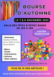 bourse vêtements jouets puéricultures