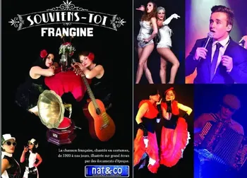 Cabaret revue Cie Nat Co SOUVIENS-TOI FRANGINE Toulouse Haute Garonne