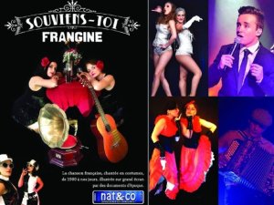 Cabaret revue Cie Nat Co SOUVIENS-TOI FRANGINE Toulouse Haute Garonne
