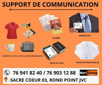 Annonce SUPPORT COMMUNICATION SENEGAL Dakar Sénégal