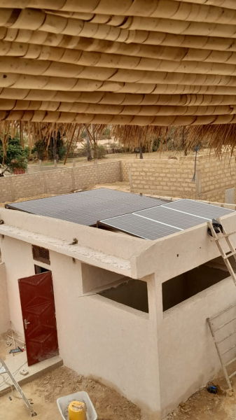 maison autonome avec centrale solaire