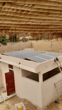 maison autonome avec centrale solaire