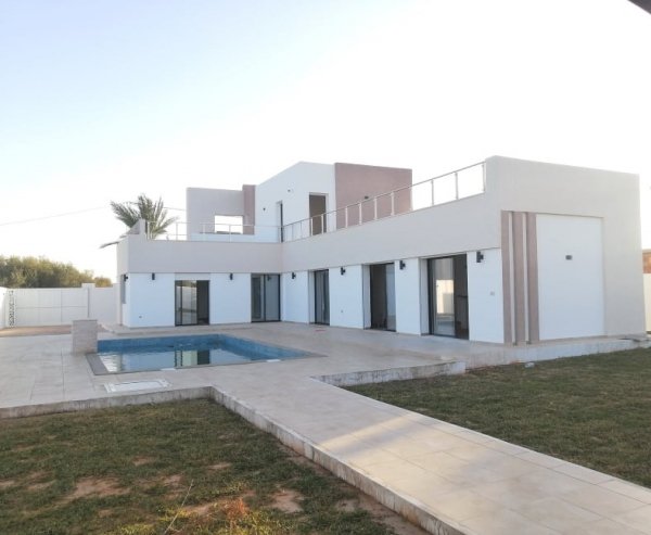 Vente villa piscine Djerba Tunisie