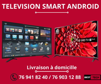 TELEVISION ASTECH &amp; SMART TECHNOLOGY ANDROÏD VENTE Dakar Sénégal