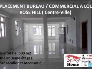 Location espace bureau a rsoe hill 200m2 Rose Hill Ile Maurice