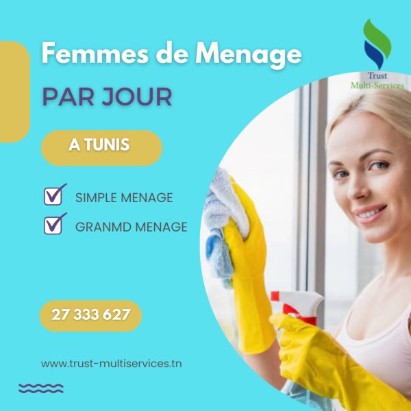 FEMME MENAGE TUNIS BANLIEUE Tunisie