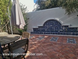 Location appartement dina ii rdc villa hammamet nord Tunisie