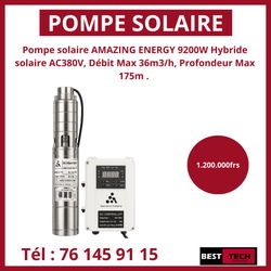 POMPE  SOLAIRES