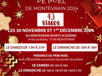 Annonce MARCHÉ NOËL Montévrain Seine et Marne