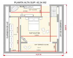 PLANO PLANTA ALTA
