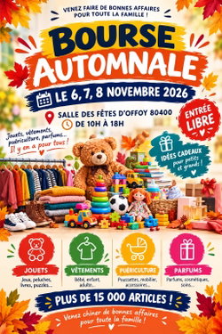 bourse vêtements jouets puéricultures