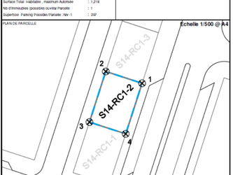 vente 1 terrain Zone imm R4 Casablanca Maroc