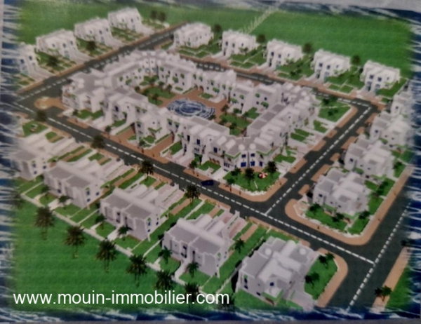 terrain avec titre bleu individuel à vendre à Yasmine Hammamet