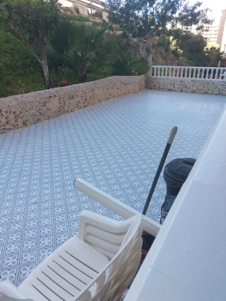 Appartement terrasse a l arrière