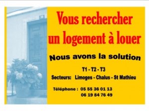 location Appartements T2 -T3 Limoges Haute Vienne
