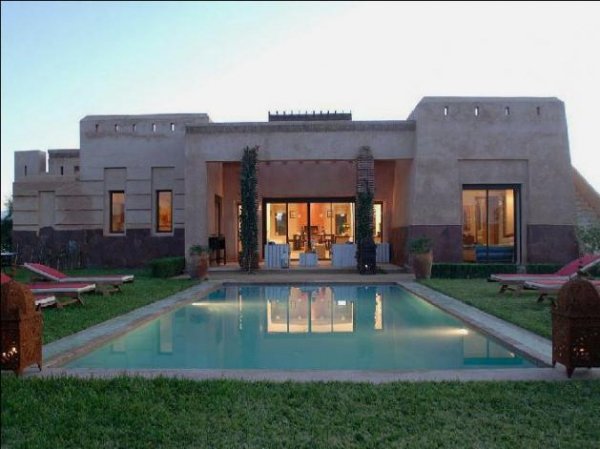 Location villa meublée ou vide piscine jardin Marrakech Maroc