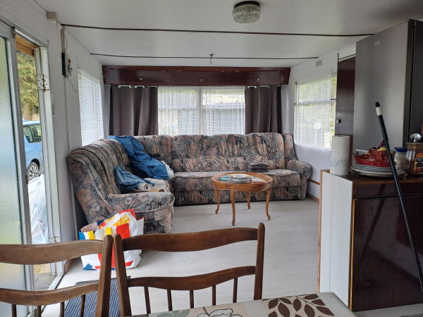 Mobile home avec terrasse