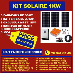 kit solaire 1w