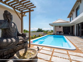 FLIC en FLAC - Villa neuve de 4 chambres avec piscine dans une résidence sécurisée