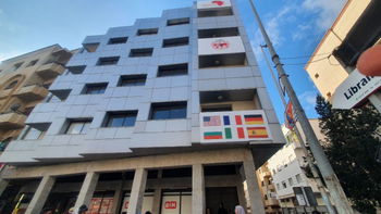 Bâtiment du centre FLY pour les langues et la mobilité vers l'Allemagne