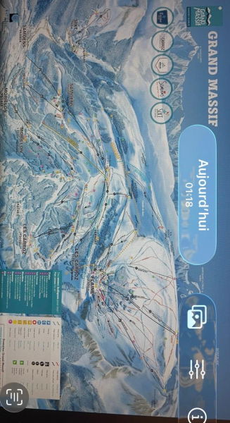 Plan des pistes