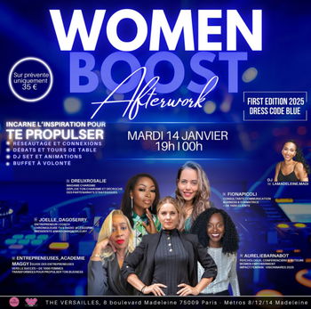 WOMEN BOOST AFTERWORK Paris