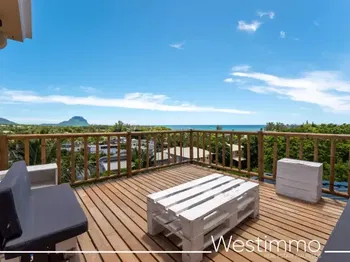 RIVIERE NOIRE - Appartement 2 chambres avec une vue sublime océan et le Morne