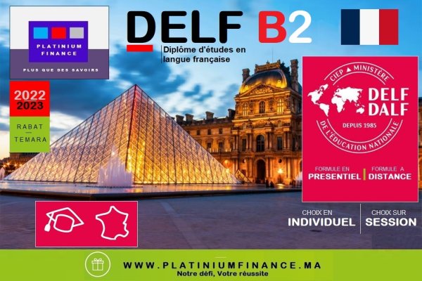 Formation Individuelle DELF B1 – B2 France Rabat Maroc