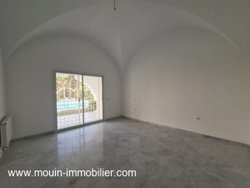 villa de plein pieds à louer à hammamet